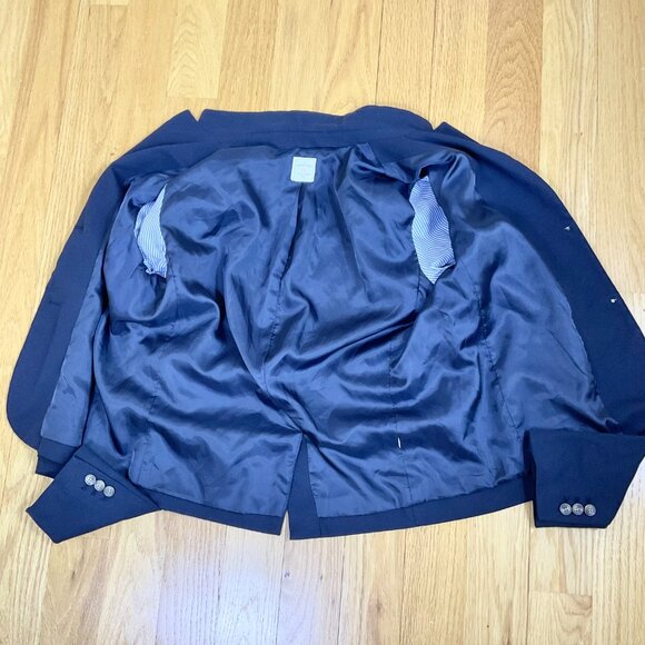 Gap Blazer Academy Navy Blue Pockets (16) - Picture 6 of 8